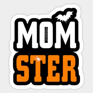 Momster Halloween Sticker